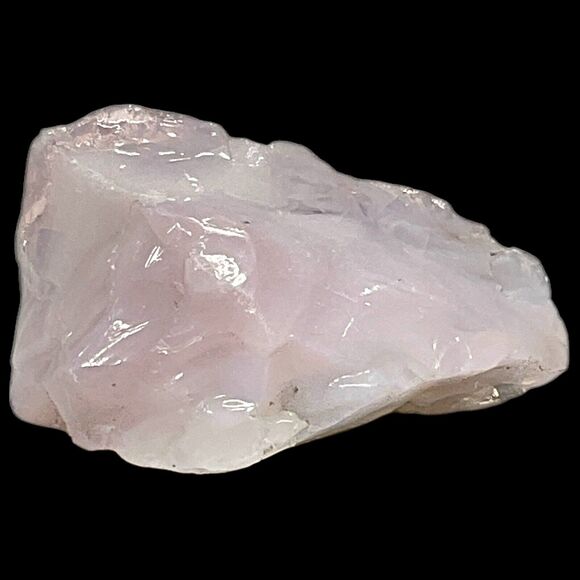 Pink Art Glass Cullet Glowing Manganese Slag Glass #5GL23 - Picture 2 of 7